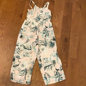 Old Navy Big Girls’ Palm Leaf Print Romper